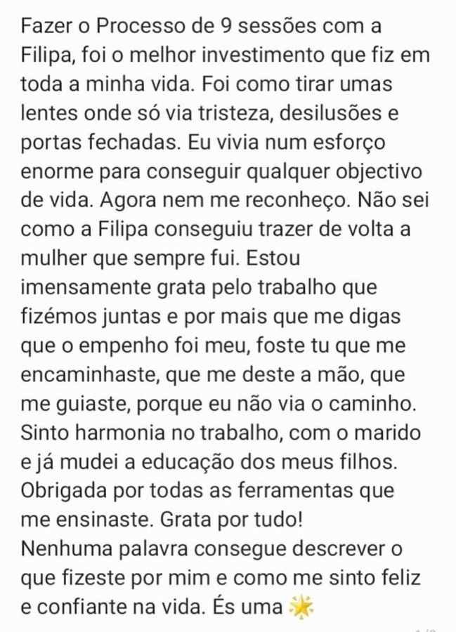 Testemunho real de aluna do Reencontra-te